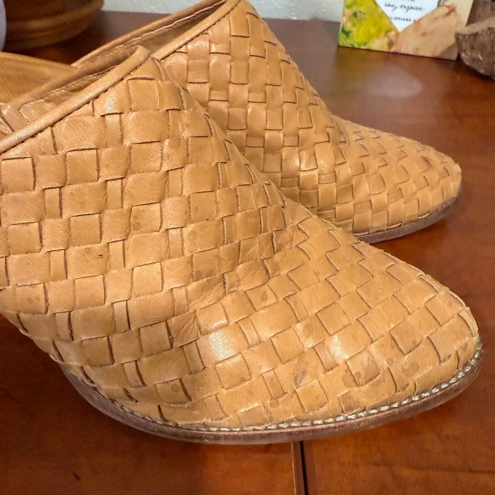 Madewell woven leather mules size 9.5 - Picture 4 of 8